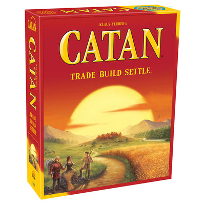 Catan Base Game Strategy Board Game - Front of box