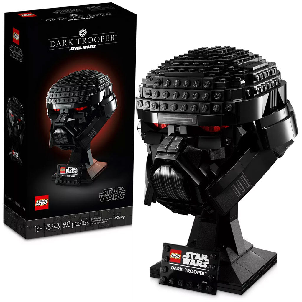 LEGO Star Wars Dark Trooper Helmet Building Set 75343 707 Street