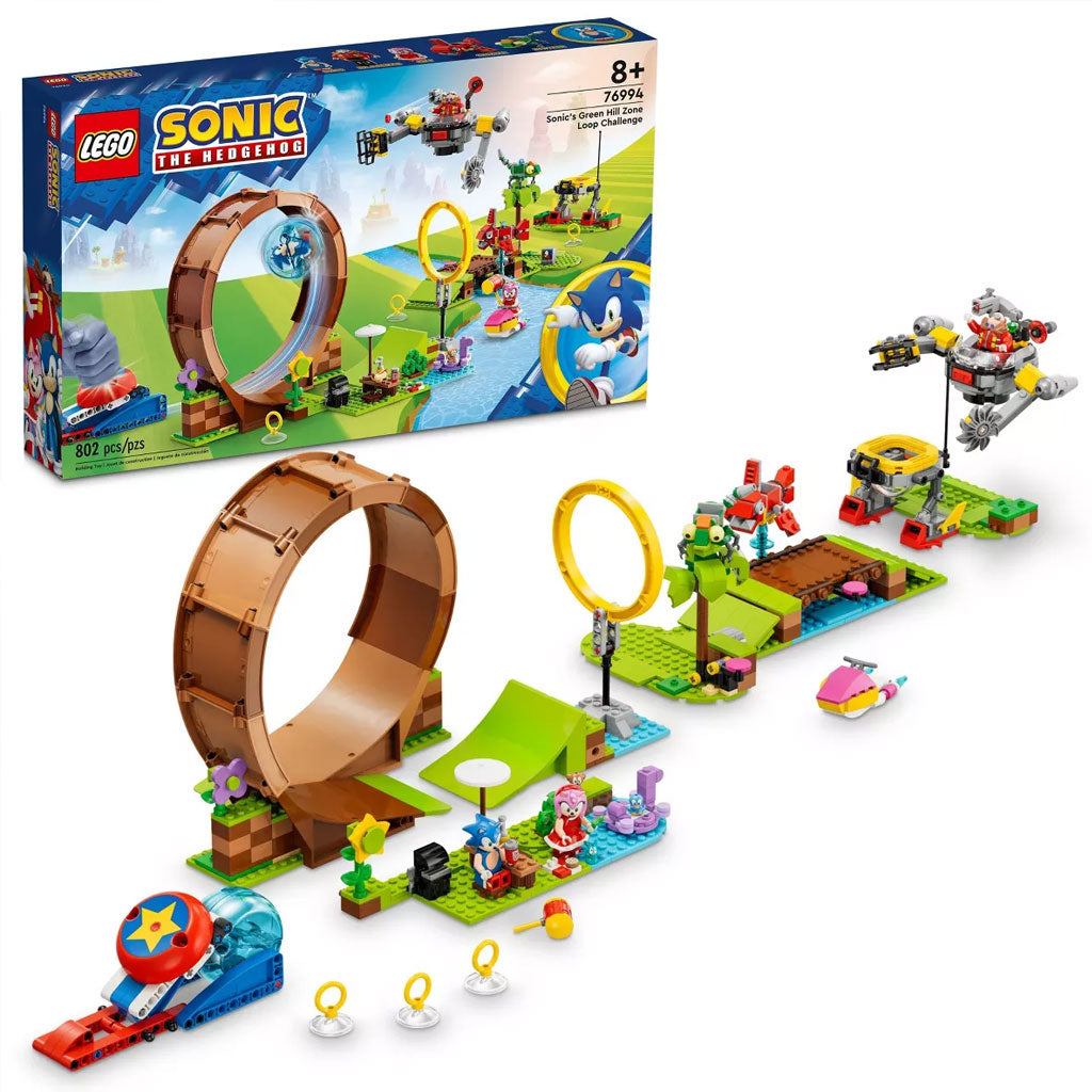 LEGO Sega Sonic's Green Hill Zone Loop Challenge Building Set