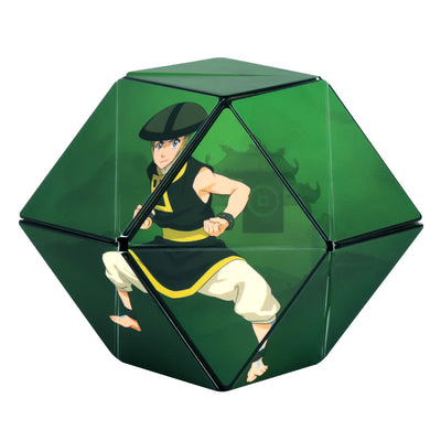 SHASHIBO Shape Shifting Fidget Cube - Nickelodeon Avatar Series - Earth - Unboxed