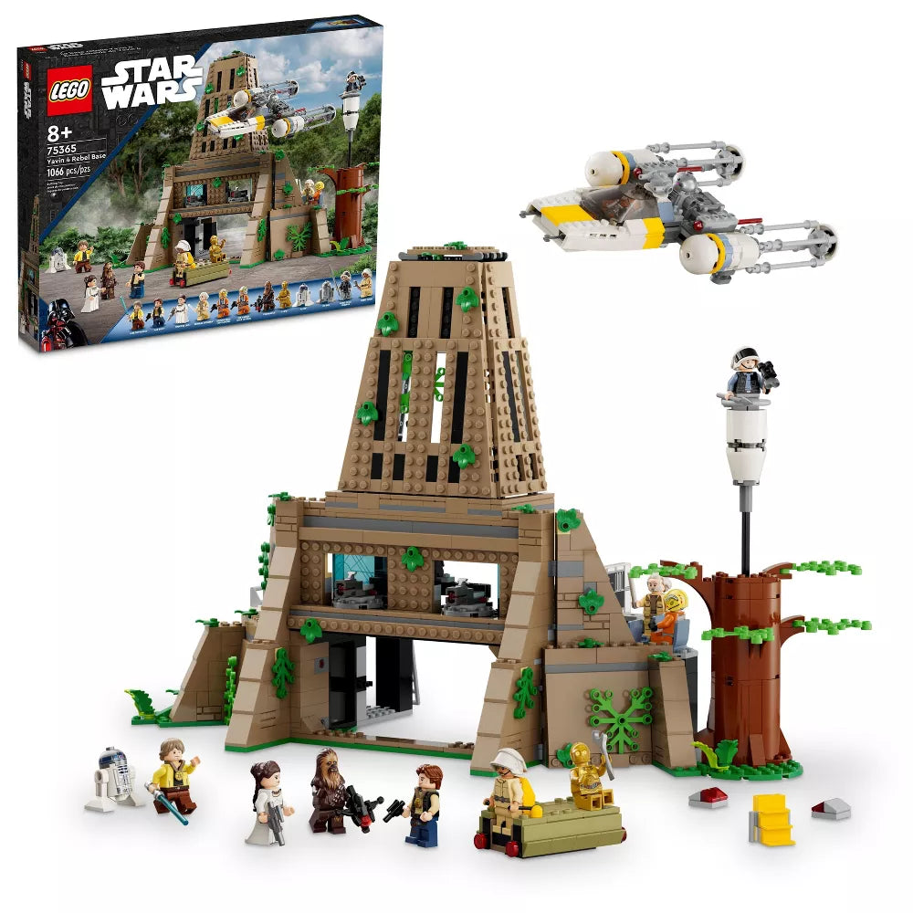LEGO Star Wars A New Hope Yavin Rebel Base Building Set (75365