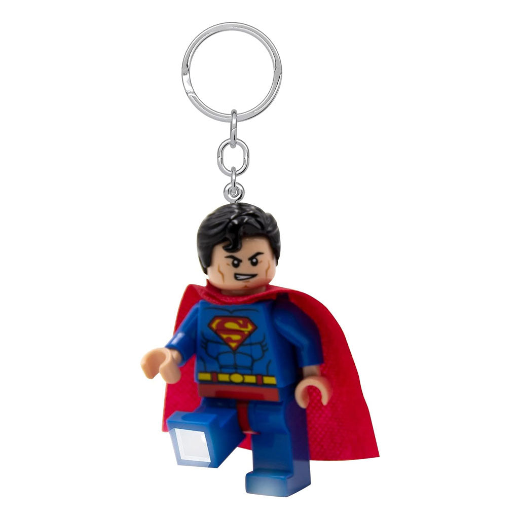 LEGO DC Comics Superheroes Keychain with LED Lite - Superman Figure with LED Light