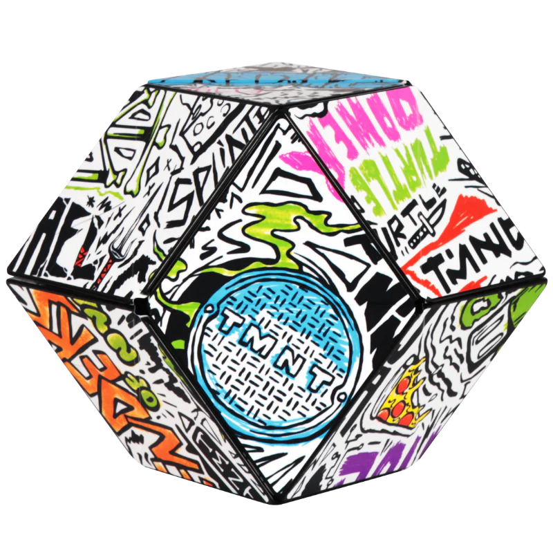 SHASHIBO Shape Shifting Fidget Cube - Nickelodeon TMNT Series -  Shape Shift
