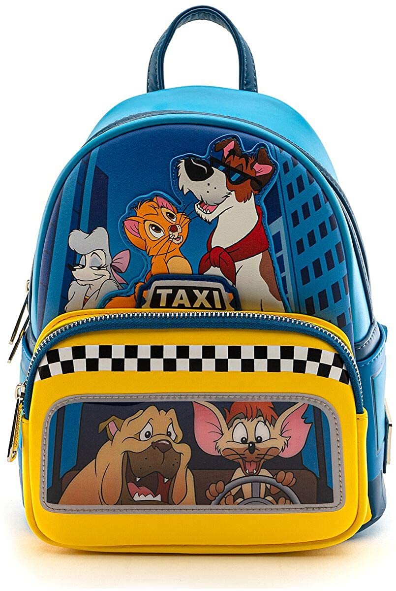 Loungefly Disney Oliver & Company Taxi Ride Mini Backpack