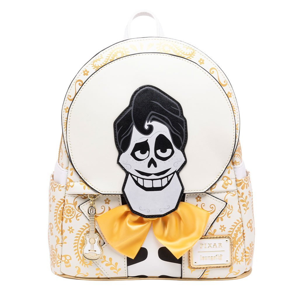 coco loungefly mini backpack Loungefly Disney Villains Pixar Coco Ernesto Cosplay Mini Backpack - 707 Street Exclusive