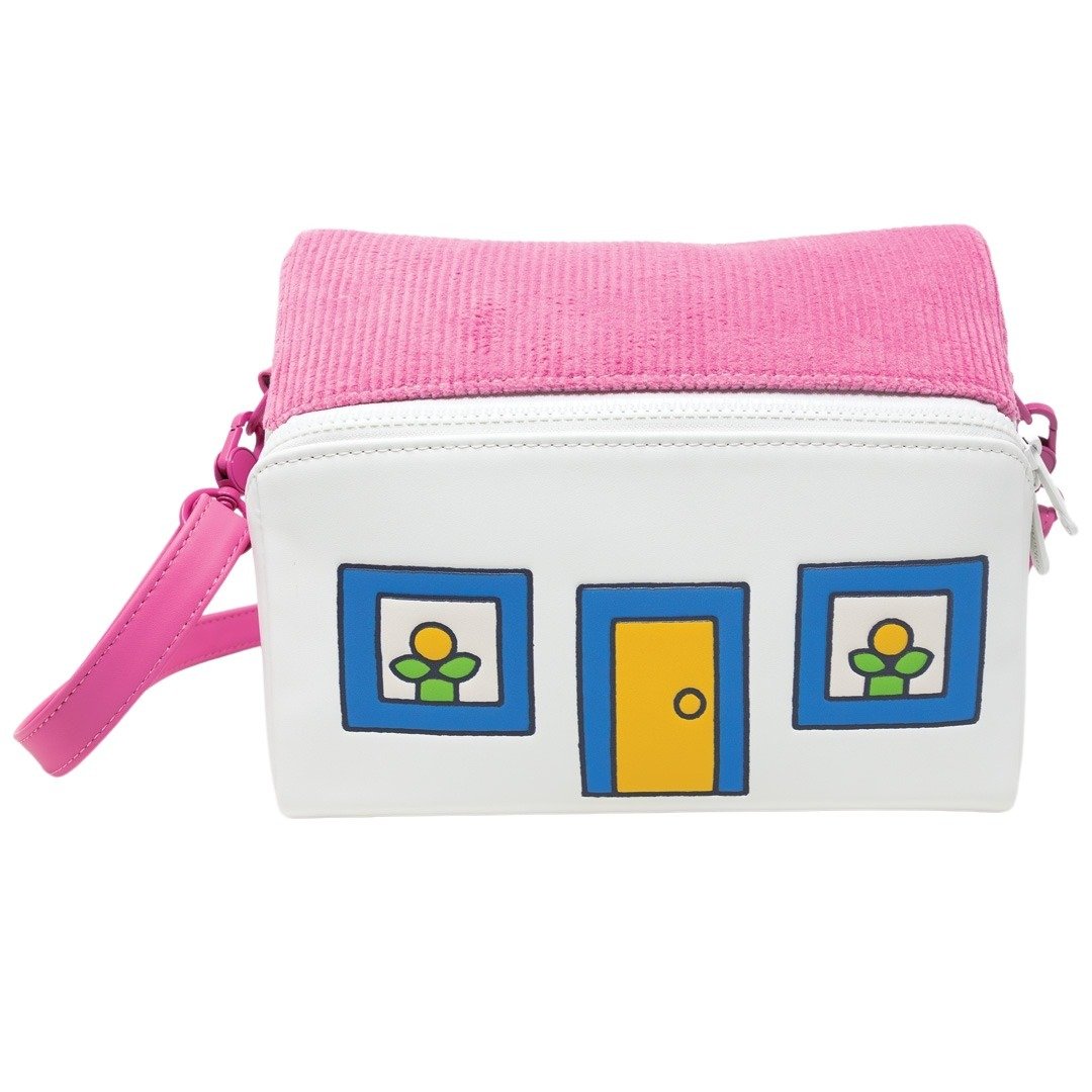 Whatever Makes You Happy Miffy House Compartment Crossbody Bag