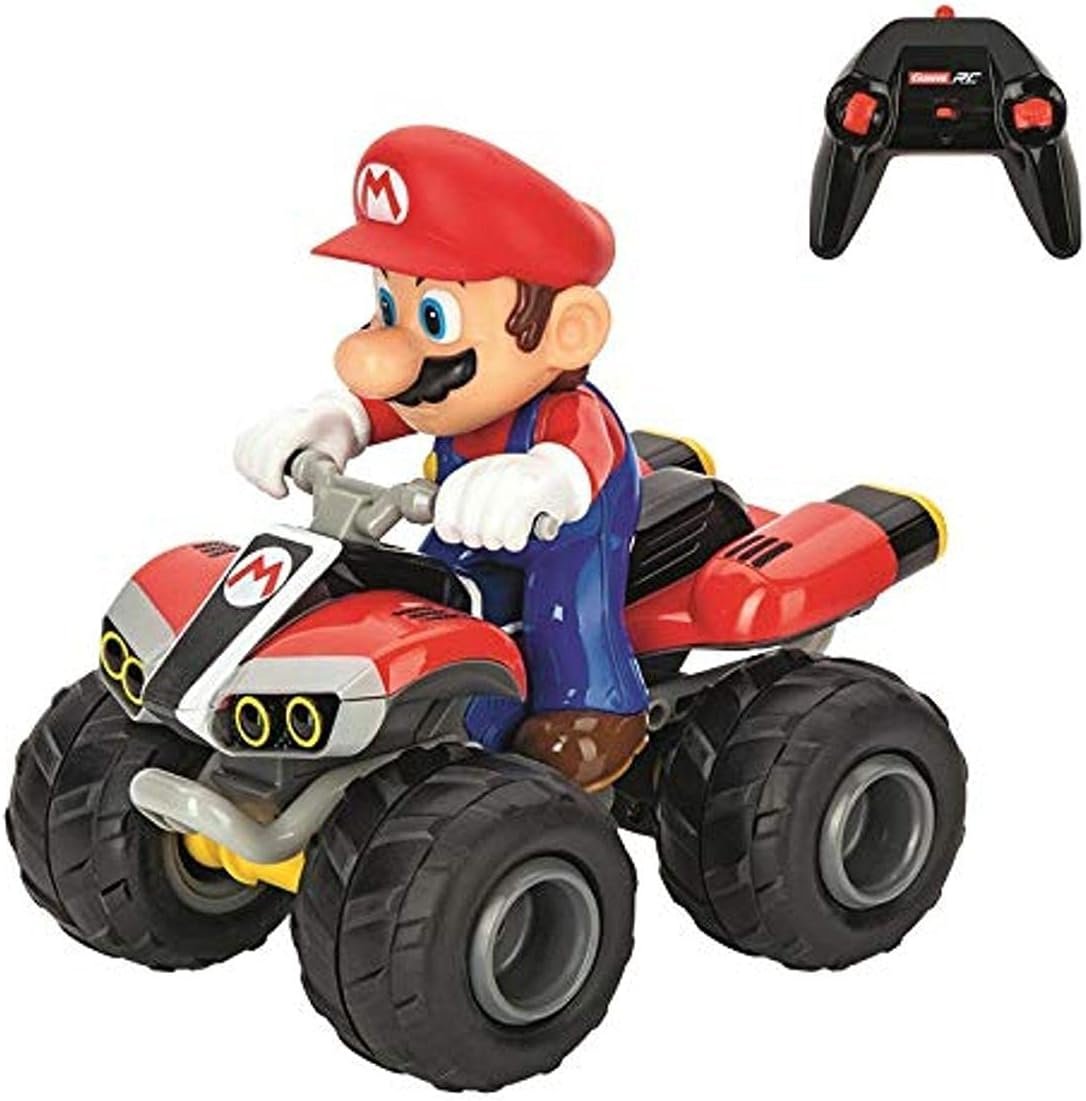 Mario Kart Quad - Mario Carrera RC Nintendo Mario Kart 2.4 GHz Radio Remote Control Toy Car Vehicle
