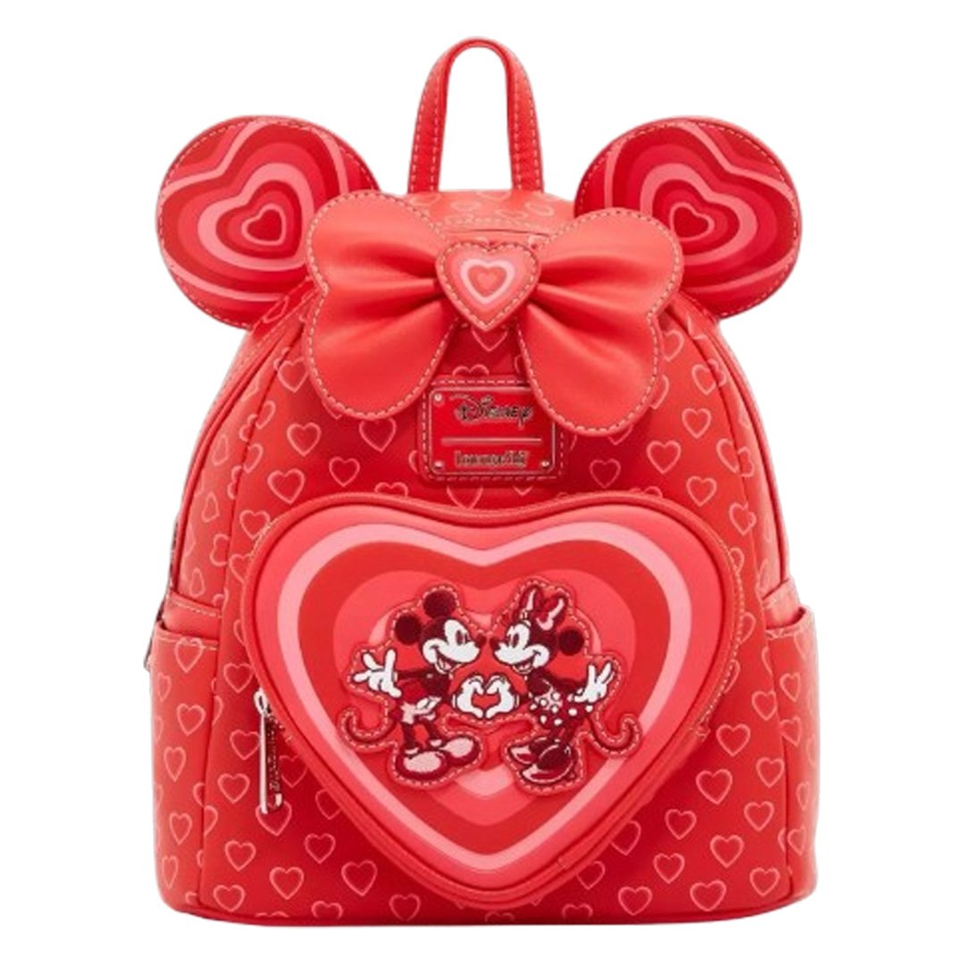disney mickey and minnie mouse love mini backpack Loungefly Disney Mickey and Minnie Valentines Day Mini Backpack – 707 Street