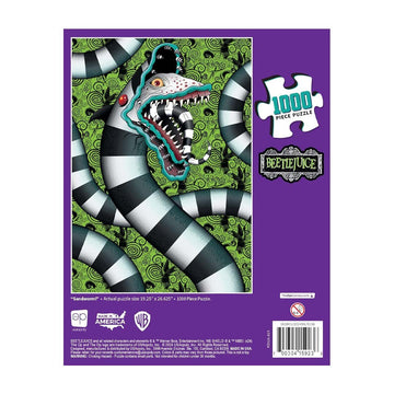 USAopoly Beetlejuice Sandworm 1000 Piece Puzzle