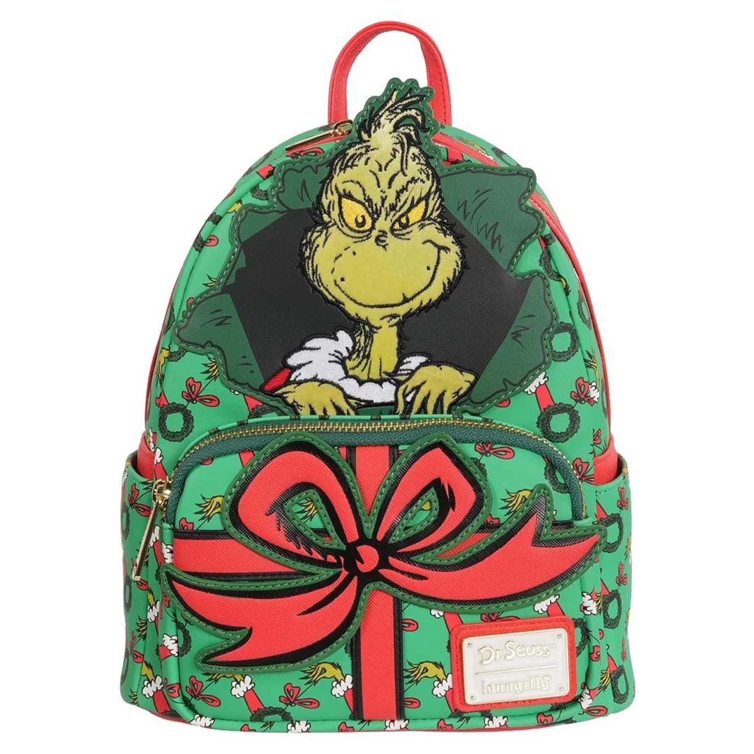 How the Grinch Stole Christmas Grinch Christmas Present Mini-Backpack