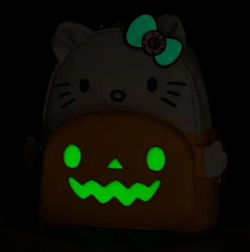 Loungefly Sanrio Hello Kitty Holding Pumpkin Cosplay Mini Backpack