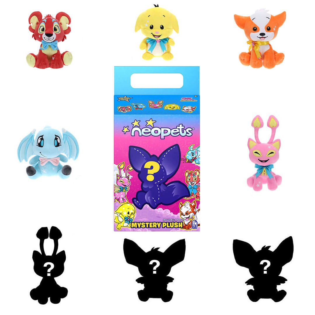 Neopets 25th Anniversary Exclusive Mystery Plush (RANDOM) Neopets 25th Anniversary Exclusive Mystery Plush (RANDOM)