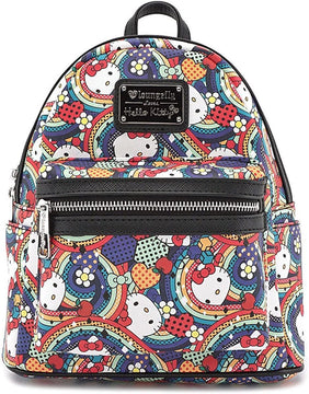 Loungefly Sanrio Hello Kitty Rainbow Abstract Mini Backpack - 707 Street Exclusive