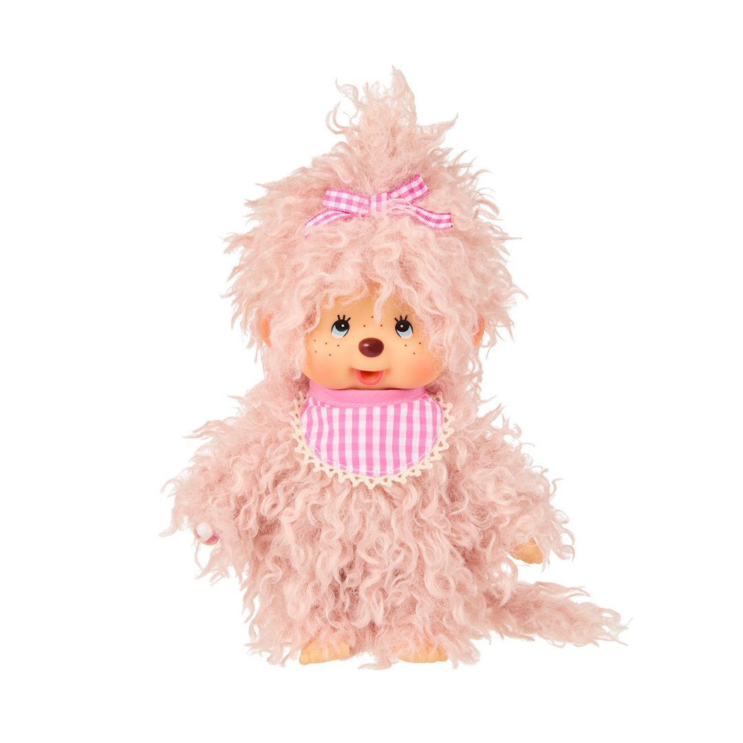 Monchhichi Girl - Fluffy Pink Beige Plush Toy – 707 Street