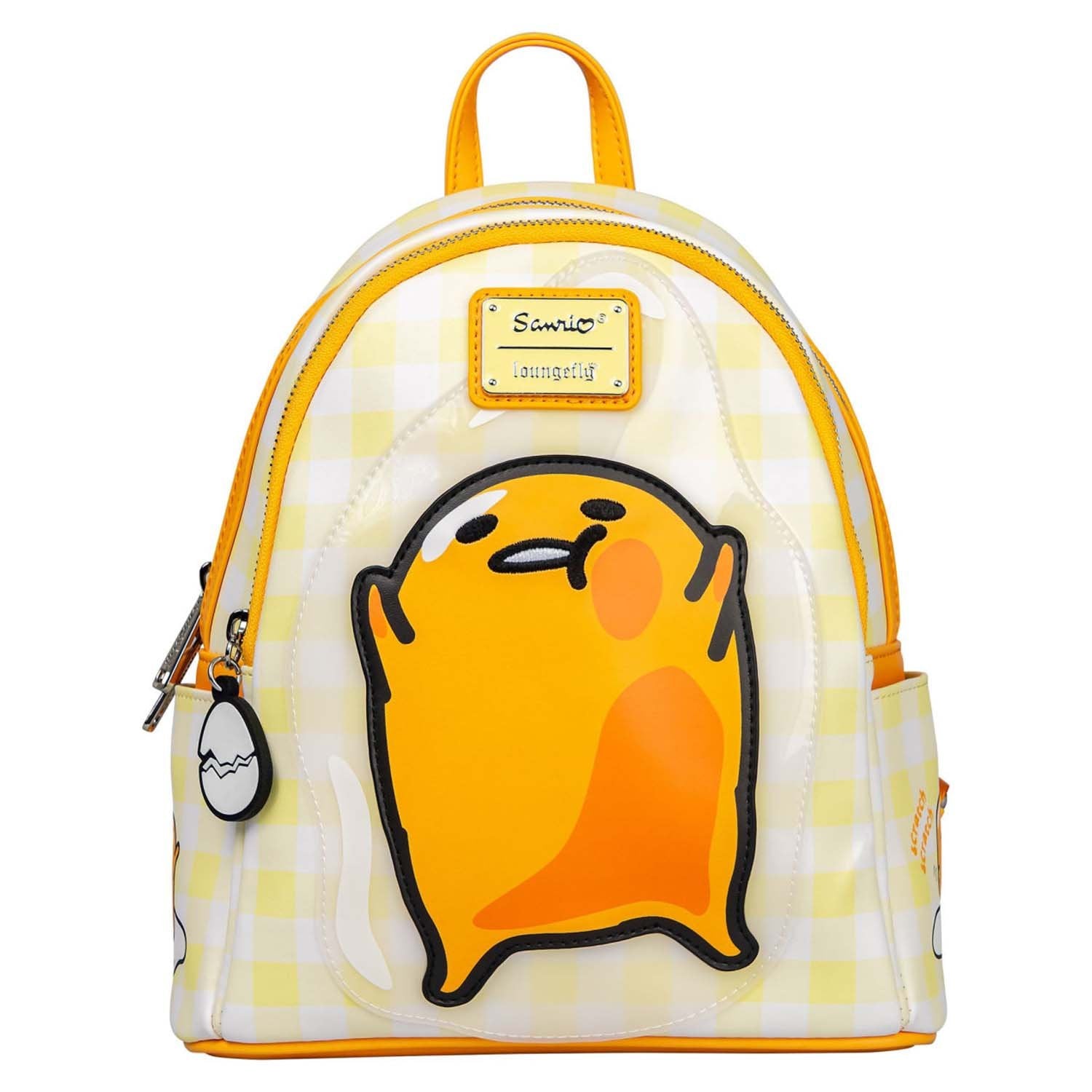 Loungefly Sanrio Gudetama Squish Mini Backpack