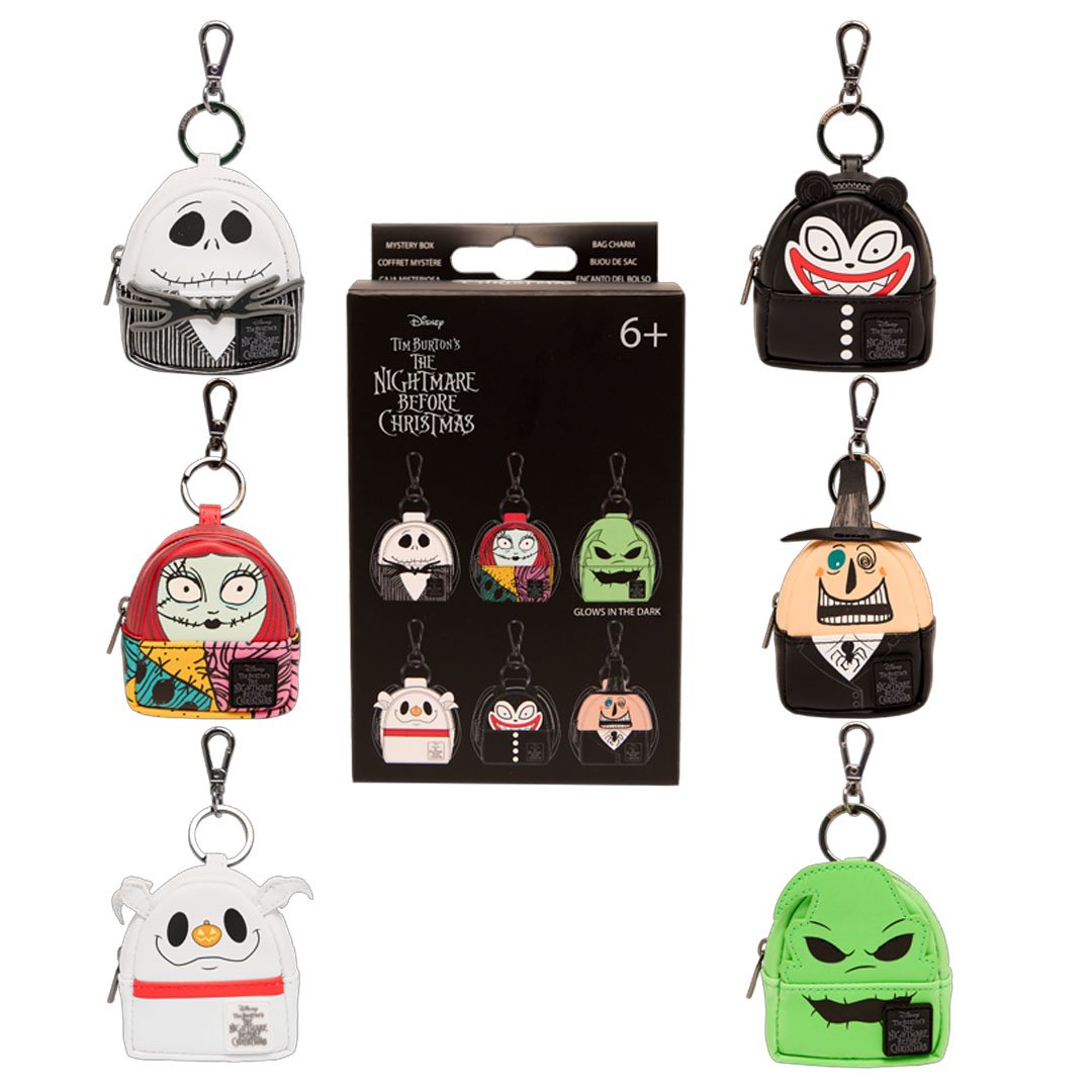 disney mini backpack keychain The Nightmare Before Christmas Mini-Backpack Mystery Box Bag Charm