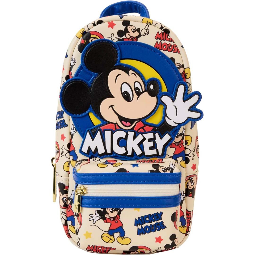 backpack pencil case mini Disney The pouch comes with two pockets so you can better organize your items Loungefly Winnie the Pooh Hunny