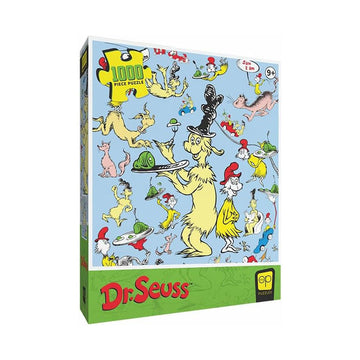 USAopoly Dr. Seuss Green Eggs and Ham 1000 Piece Puzzle