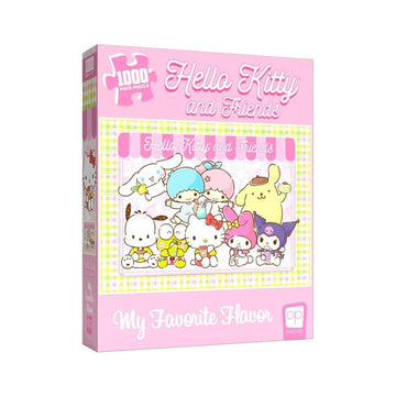 USAopoly Hello Kitty and Friends - My Favorite Flavor 1000 Piece Puzzle