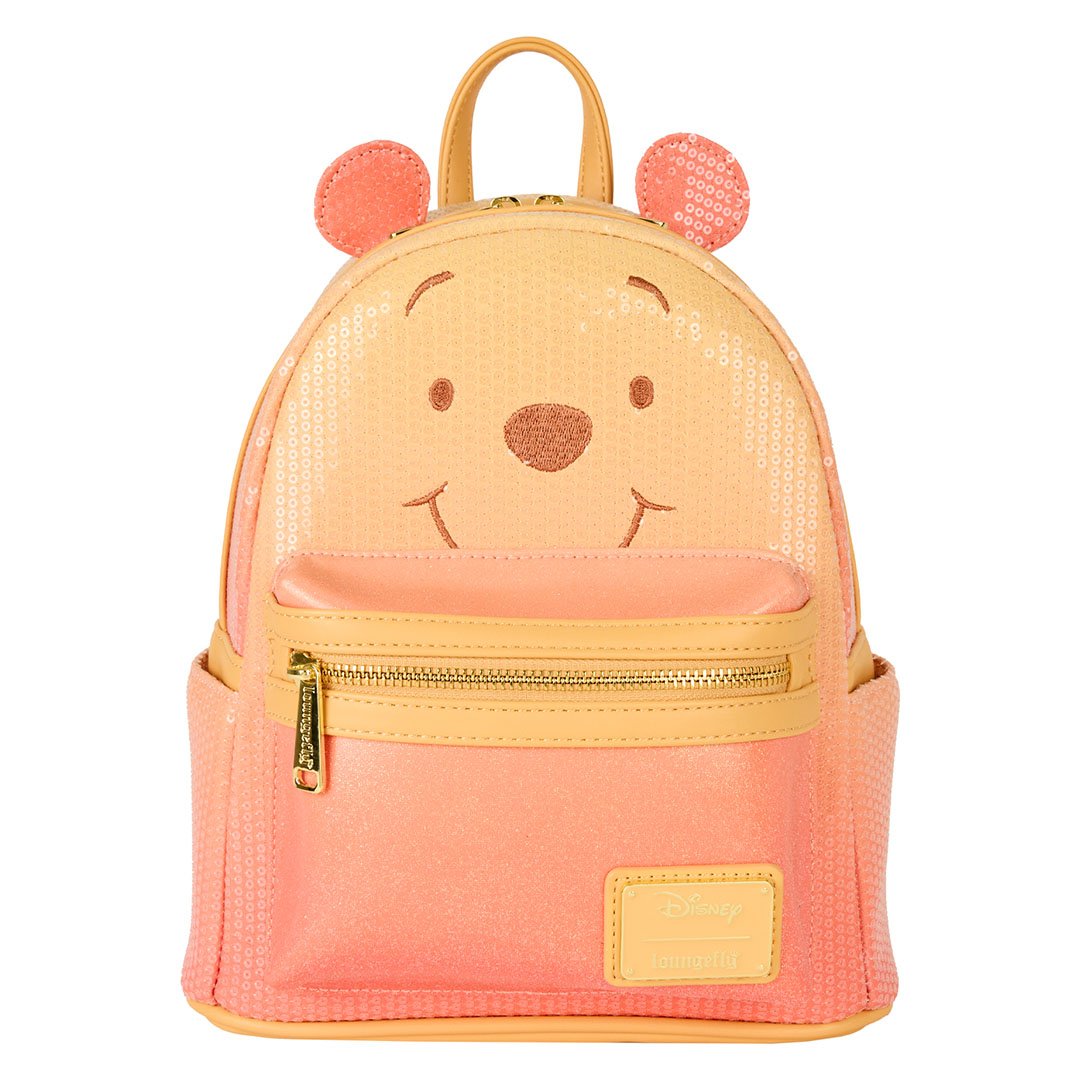 Winnie the Pooh Sequin Glitter Mini-Backpack
