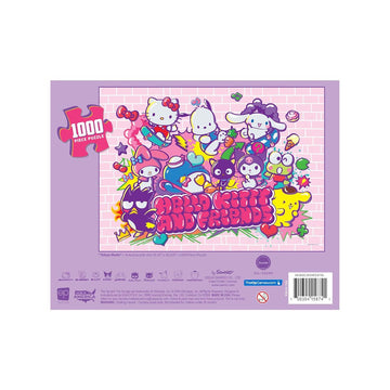 USAopoly Hello Kitty and Friends - Tokyo Skate 1000 Piece Puzzle