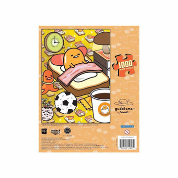 USAopoly Gudetama Work From Bed 1000 Piece Puzzle