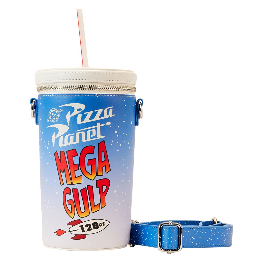 Loungefly Pixar Toy Story Pizza Planet Mega Gulp Crossbody | 707
