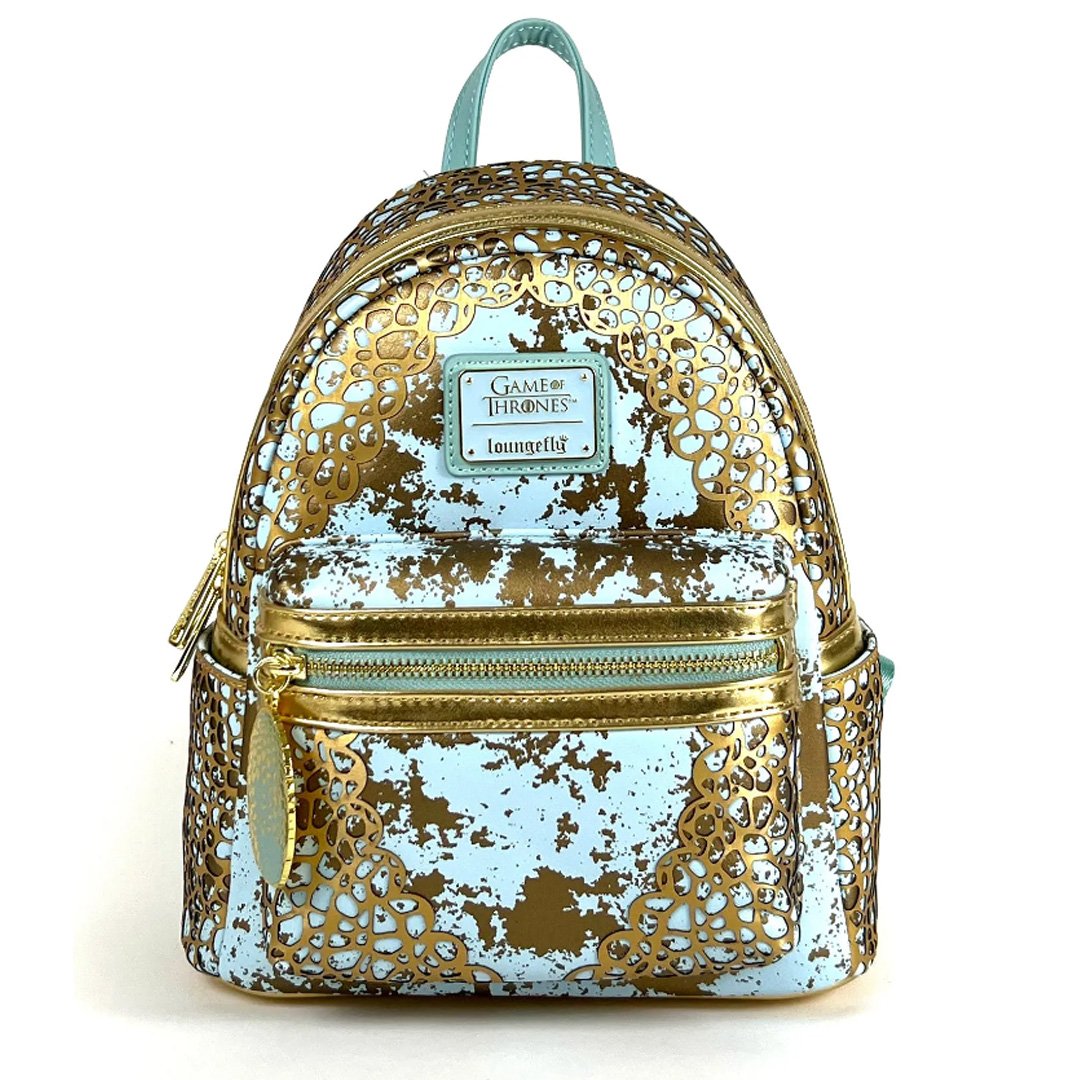 game of thrones mini backpack Loungefly HBO Game Of Thrones Daenerys Qarth Cosplay Mini Backpack