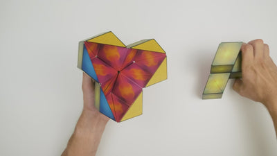 SHASHIBO Shape Shifting Fidget Cube - Jumbie Art Series - Demonstration video