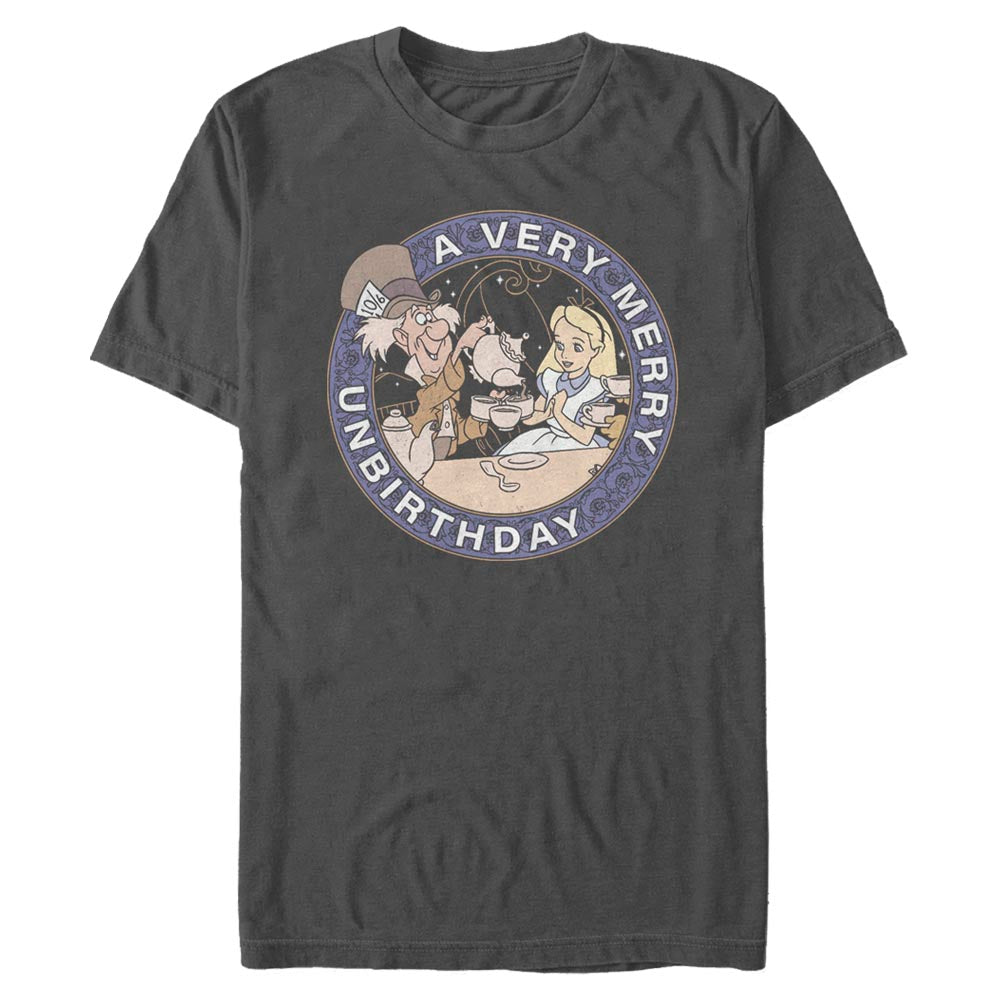 Mad Engine Disney Alice in Wonderland Very Merry Unbirthday Men's T-Shirt