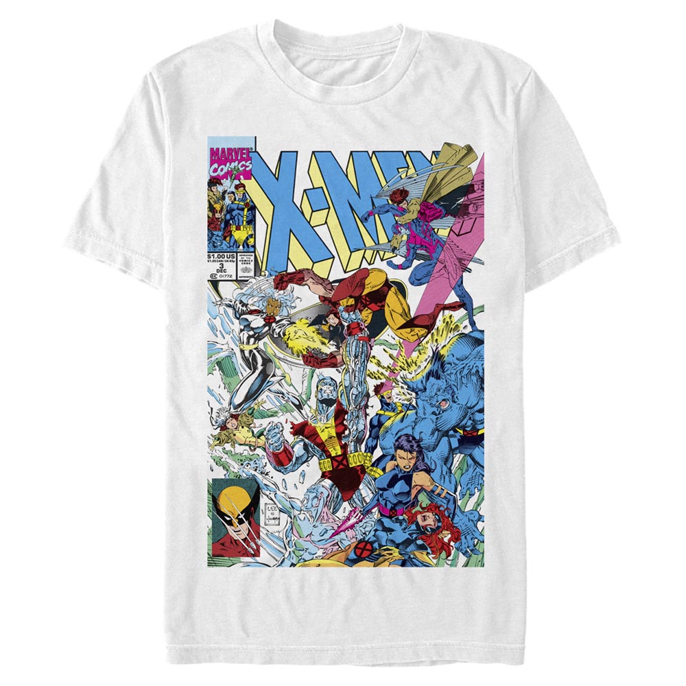 Mad Engine Marvel Blast Comic Cover Men's T-Shirt