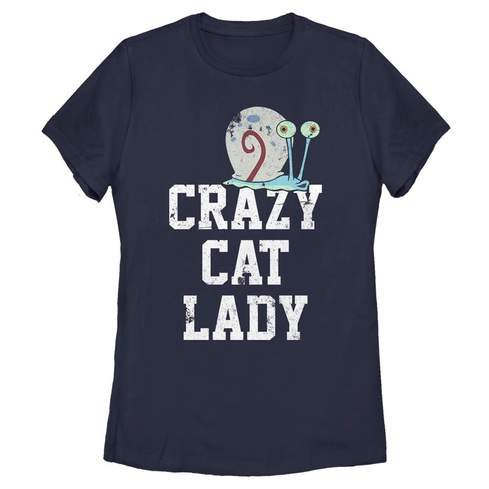 Mad Engine Nickelodeon Spongebob Cat Lady Women's T-Shirt