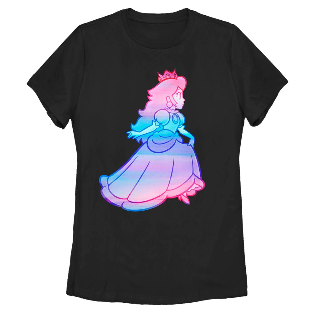 Mad Engine Nintendo Watercolor Ombre Peach Women's T-Shirt
