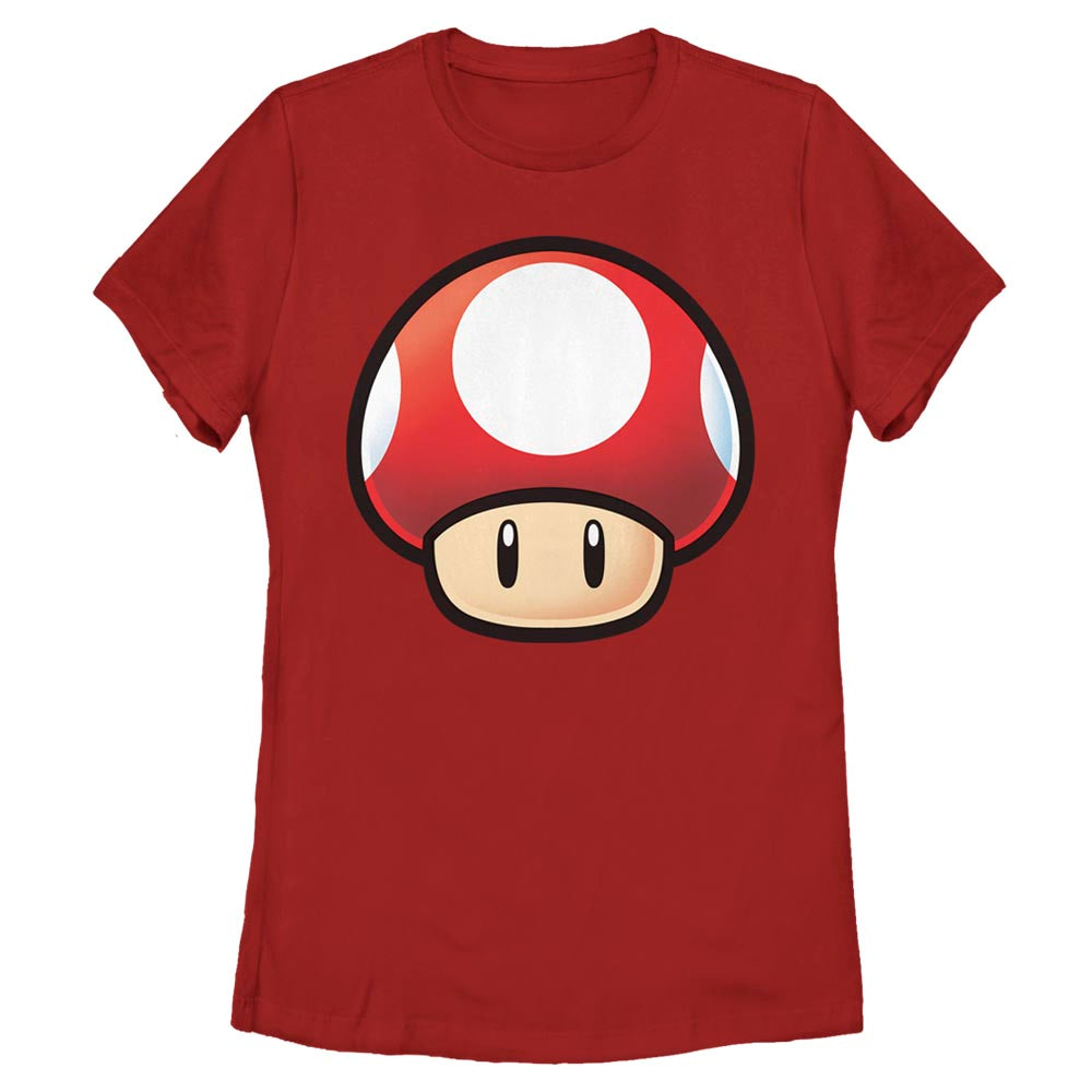Mad Engine Nintendo Red Mushroom Women's T-Shirt