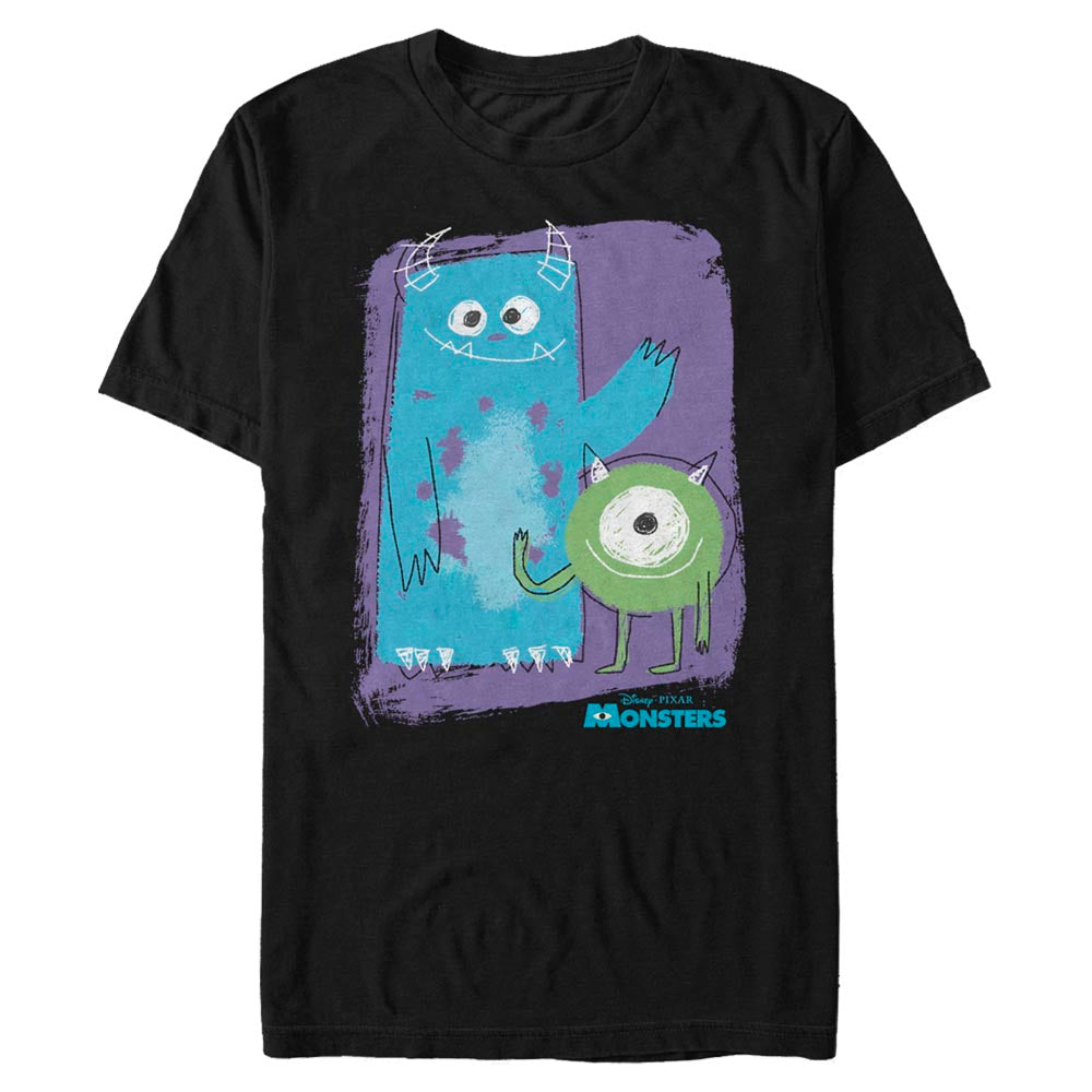 monsters inc adult shirt Monsters, Inc. CHALK Men's T-Shirt – 707 Street