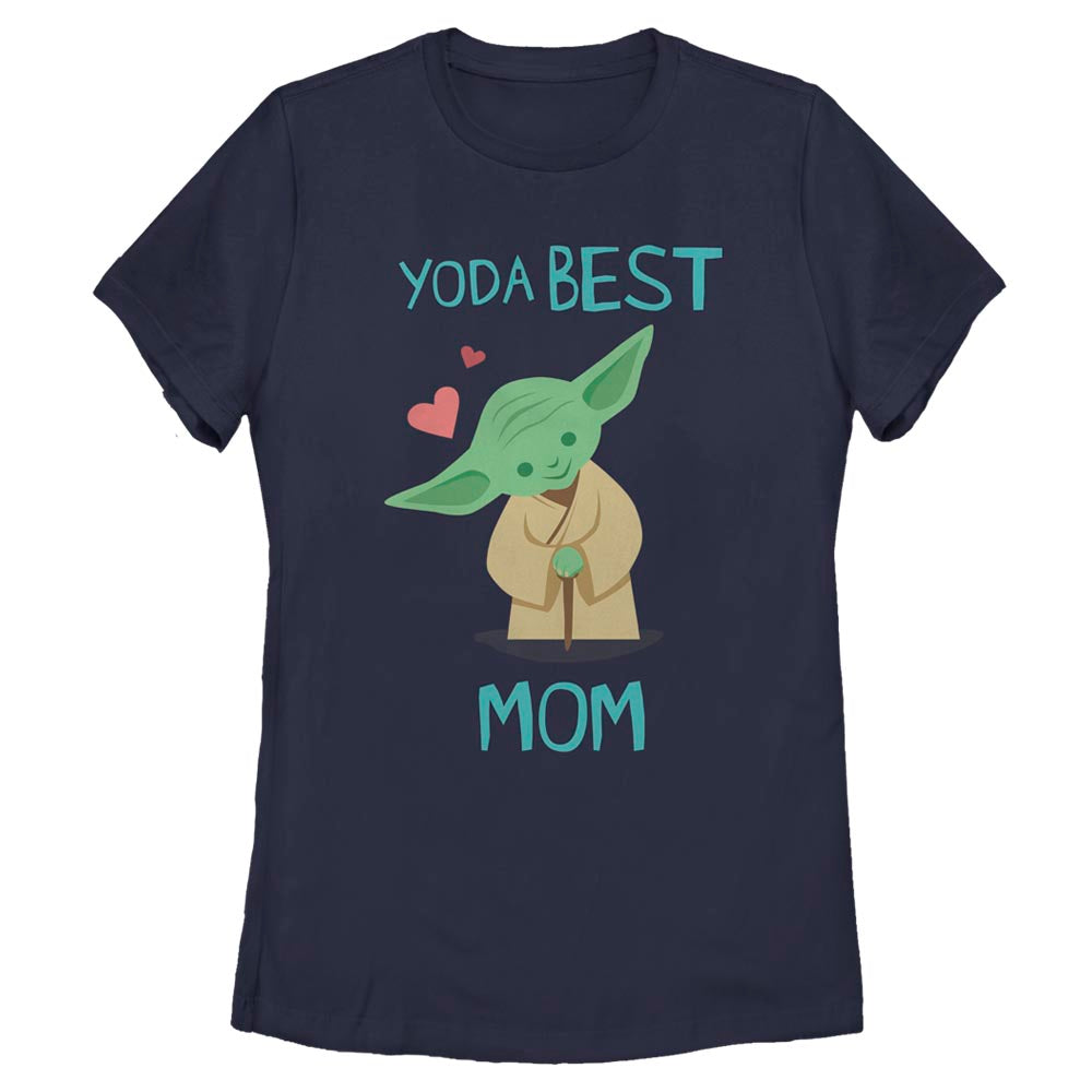 Mad Engine Star Wars Yoda Best Mom Women's T-Shirt