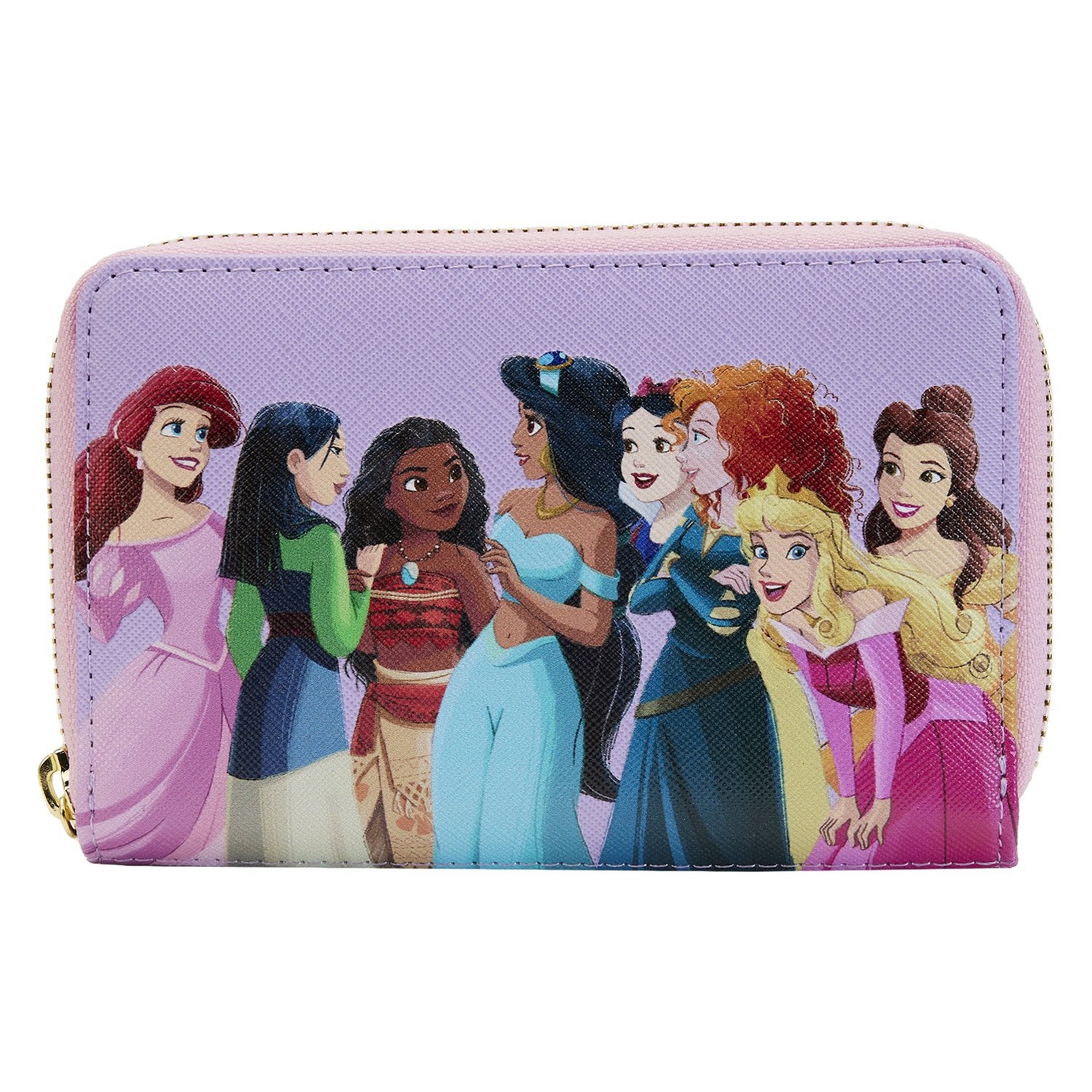 Loungefly Disney Princesses AOP Cinderella, Jasmine, Ariel, Snow White,  Belle Mini Backpack 