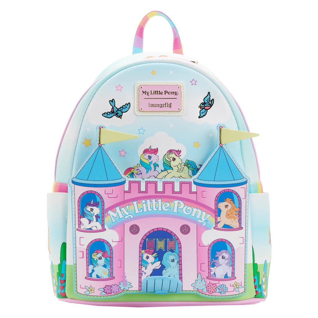 Loungefly Hasbro My Little Pony Castle Mini Backpack 707 Street