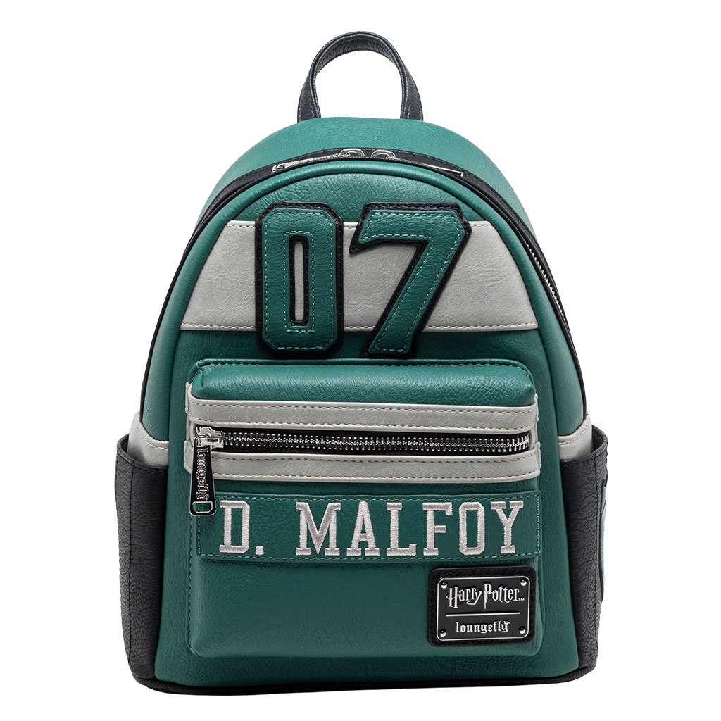 707 Street Exclusive - Loungefly Harry Potter Draco Malfoy #7 Cosplay Mini Backpack - Front