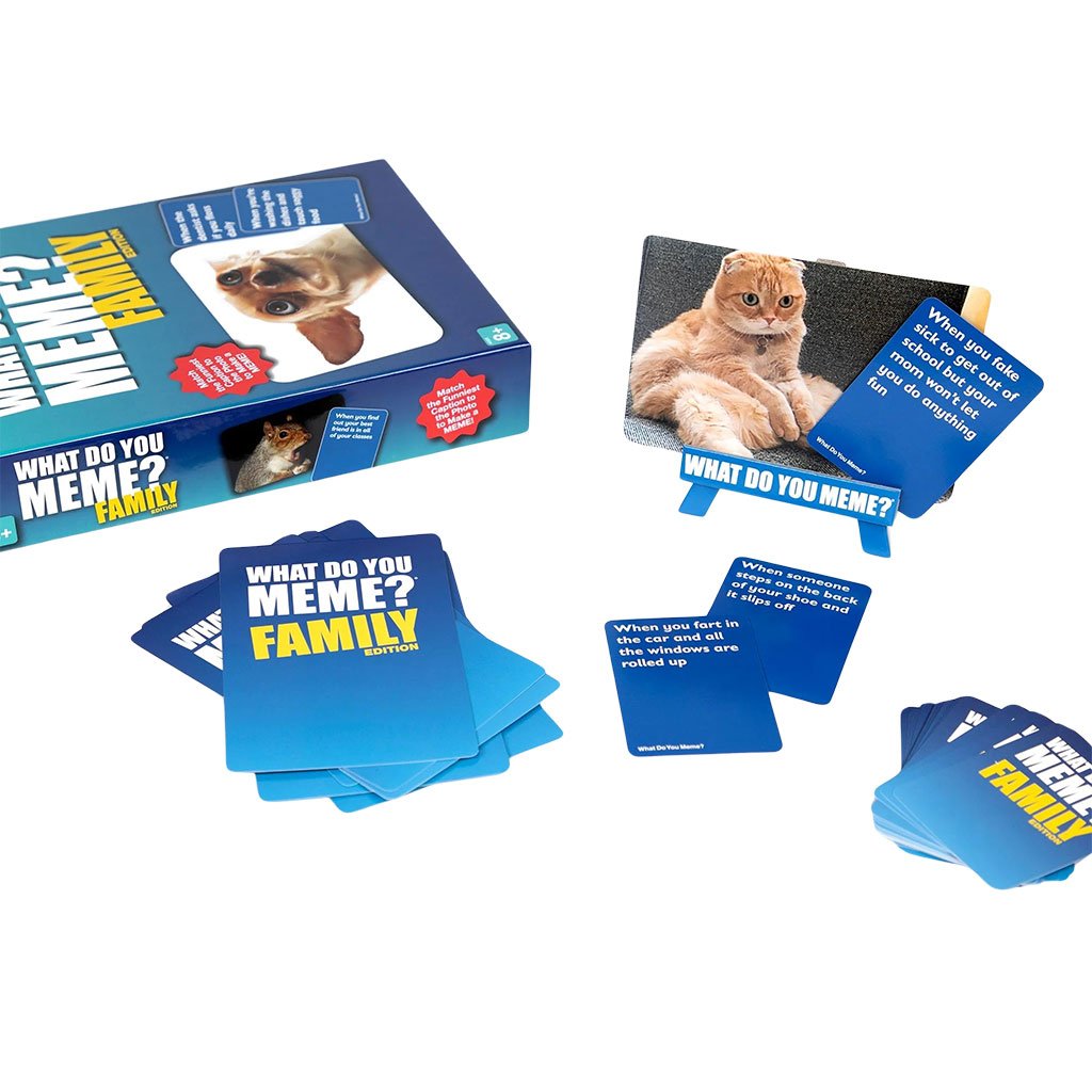 810816030456 - What Do You Meme?® Family Edition Family Card Game - Game Scenario C