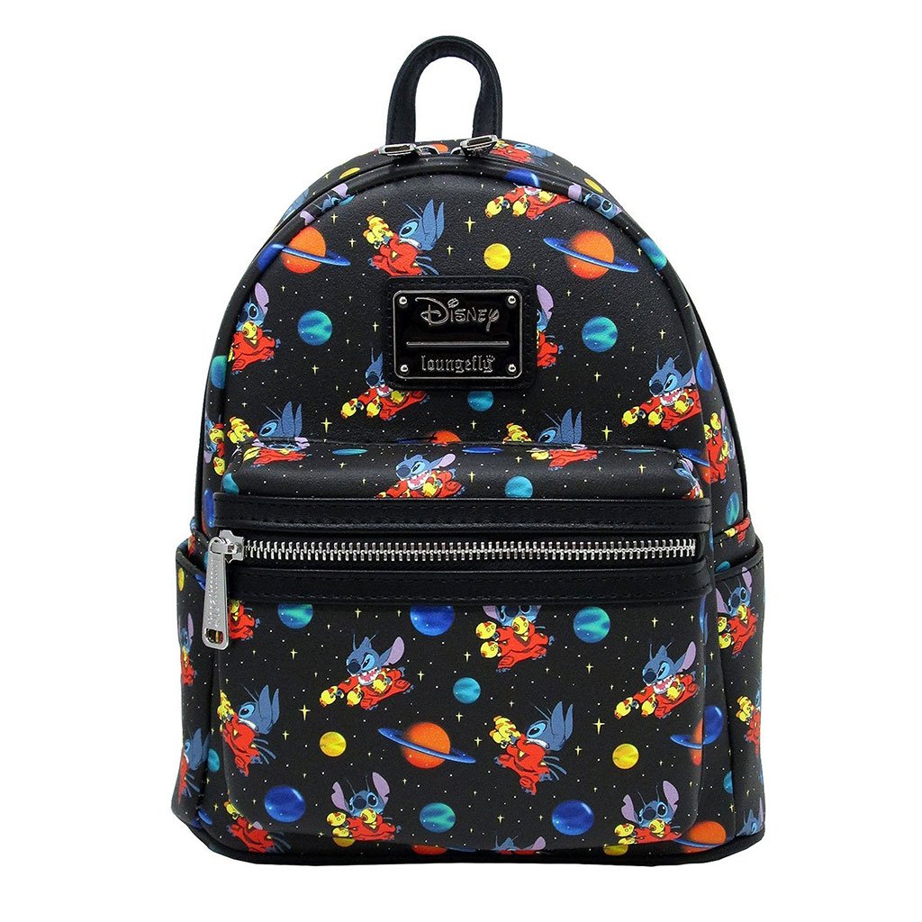 Loungefly x Disney Lilo and Stitch in Space Allover-Print Mini Backpack