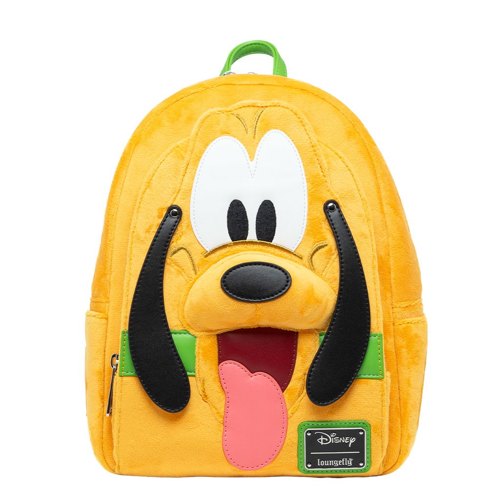 disney loungefly mini backpack mickey minie and pluto Loungefly Disney Pluto Plush Cosplay Mini Backpack - 707 Street Exclusive