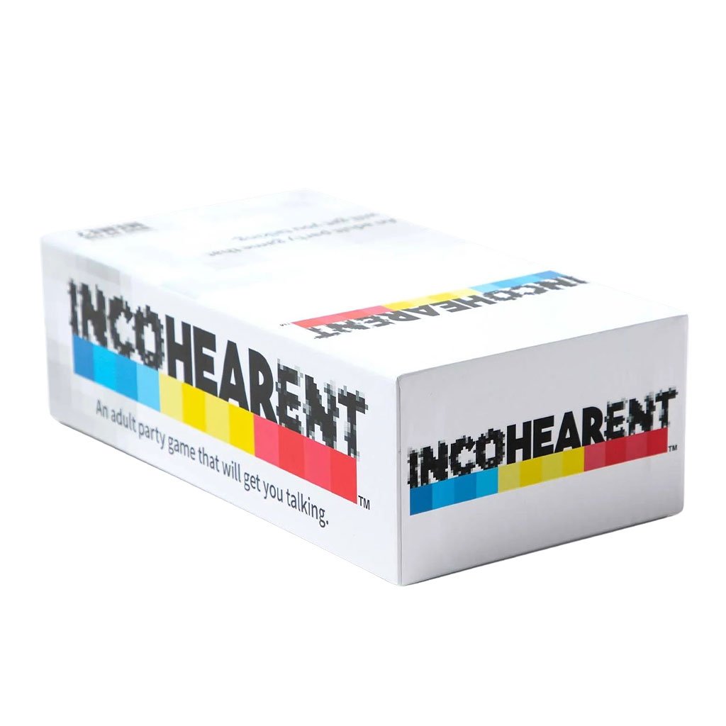 810816030333 - Incohearent by WHAT DO YOU MEME? Adult Party Card Game - Flat View