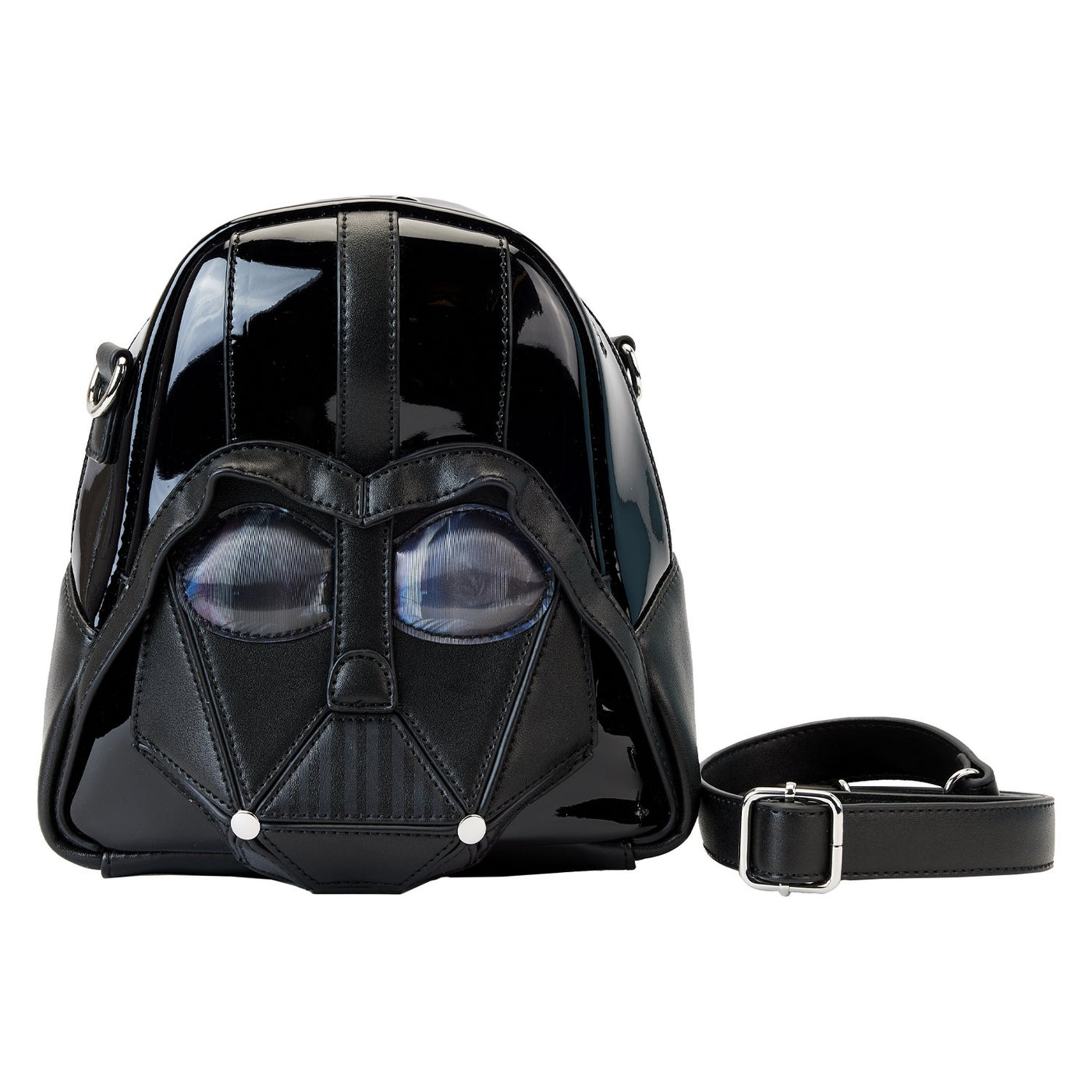 671803441651 - Loungefly Star Wars Darth Vader Figural Helmet Crossbody Bag - Front