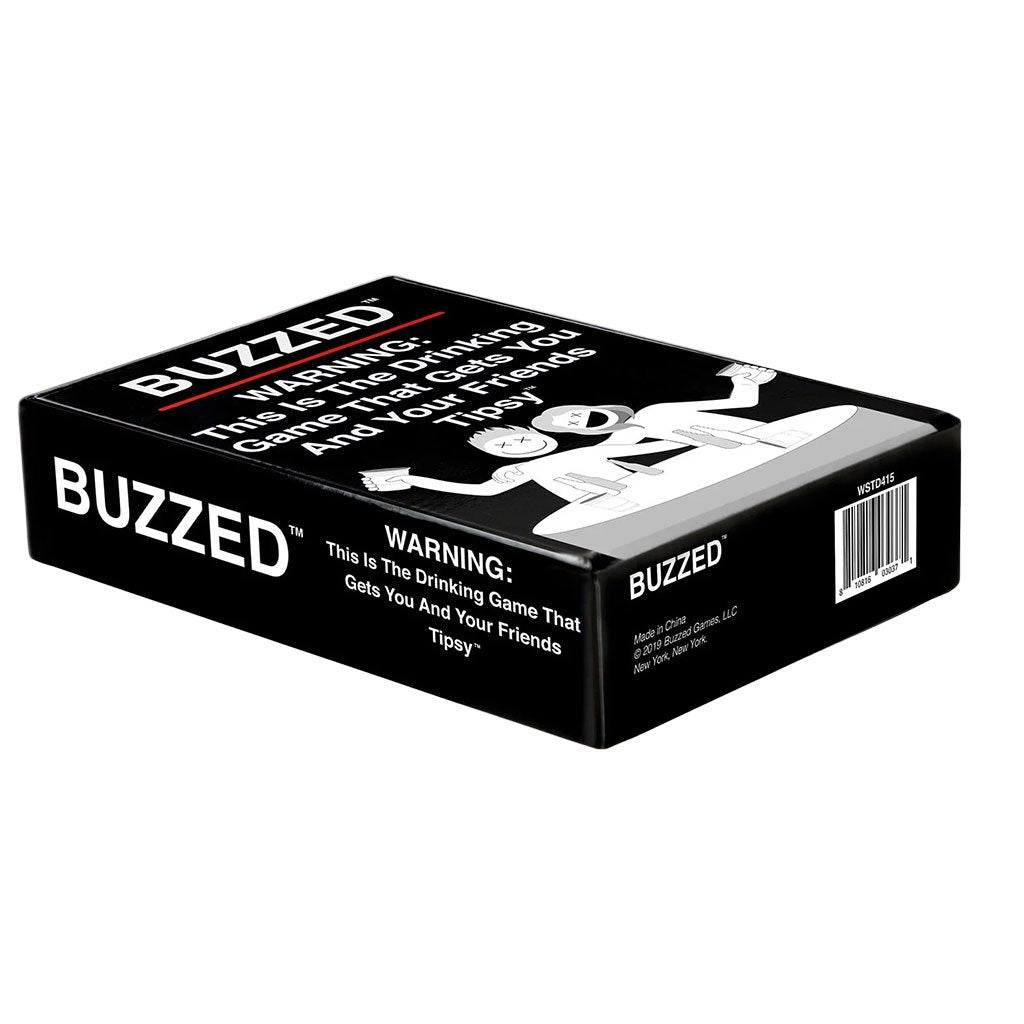810816030371 - Buzzed™ by What Do You Meme? Adult Drinking Card Game - Packaging Side
