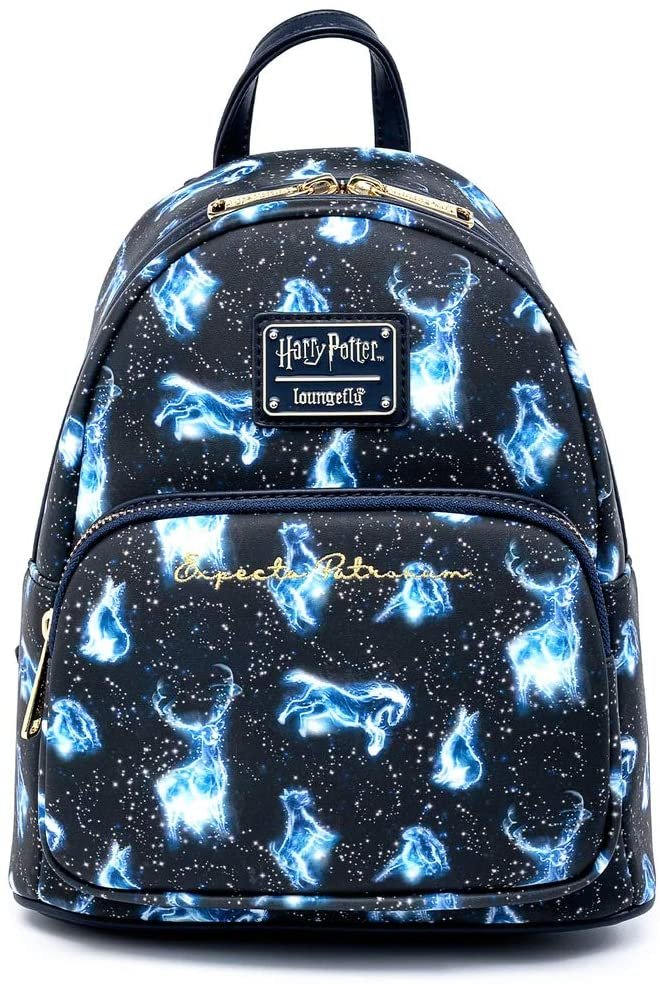 Harry Potter Expecto Patronum Allover Print Mini Backpack  display picture 3