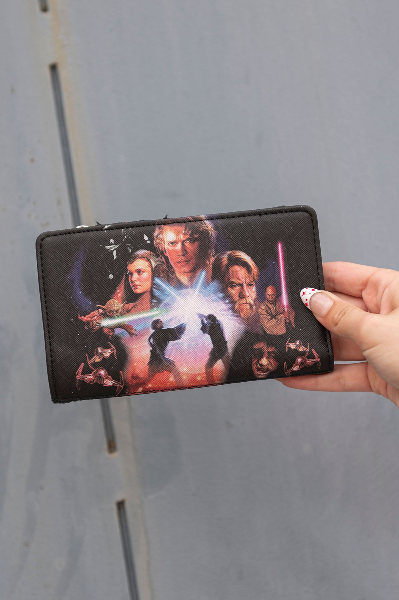 Loungefly Star Wars Trilogy 2 Flap Wallet - IRL 01