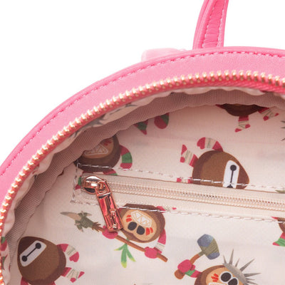707 Street Exclusive - Loungefly Disney Moana King of the Kakamora Cosplay Mini Backpack - Interior Lining