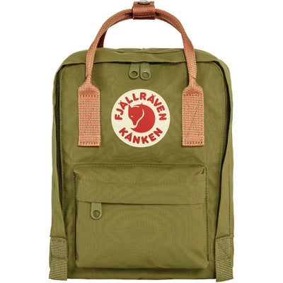 Fjallraven Kanken Mini Backpack - Foliage Green - Peach Sand
