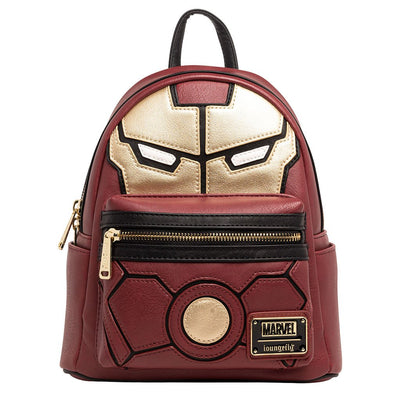 707 Street Exclusive - Loungefly Marvel Iron Man Cosplay Mini Backpack - Front